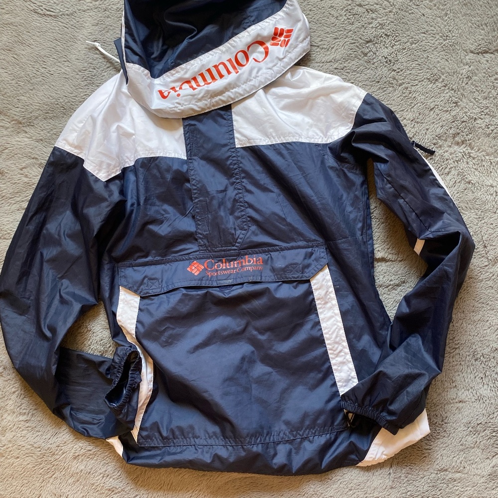 NWOT Columbia 3/4 Zip "Challenger" Windbreaker